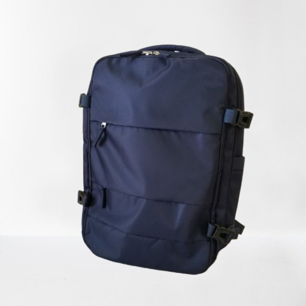 NEW! Well-designed Laptop Travel Backpack w/USB Cord, Luggage Strap, Anti-Theft